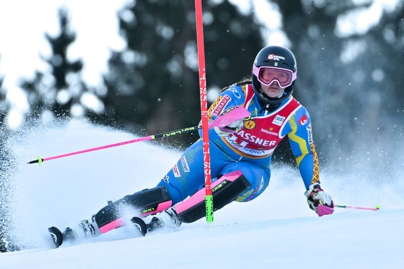 Alpine Skiing. Audi FIS World Cup. Women's Slalom. 04.01.2026