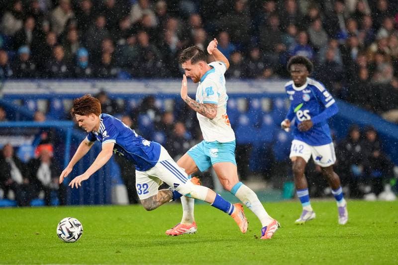 Football. Ligue 1. RC Strasbourg Alsace - Olympique de Marseille. 26.09.2025