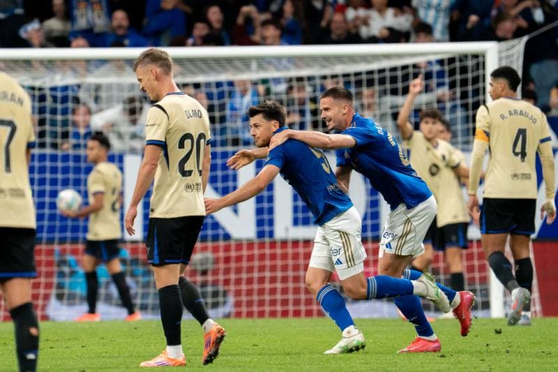 Football. La Liga. Real Oviedo - FC Barcelona. 16.09.2025