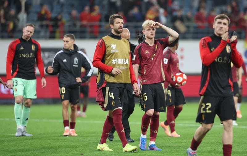 Football. FIFA World Cup Qualifiers. Belgium - North Macedonia. 10.10.2025