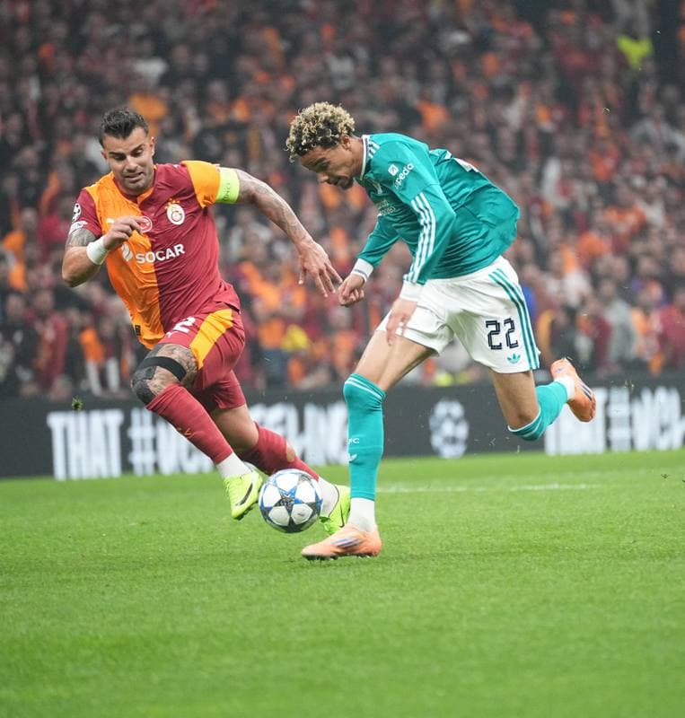 Football. UEFA Champions League. Galatasaray - Liverpool. 30.09.2025