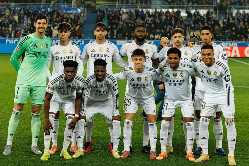 Football. La Liga. Deportivo Alaves - Real Madrid. 14.12.2025
