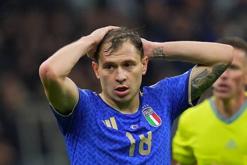 Football. FIFA World Cup Qualifiers. Italy - Norway. 16.11.2025