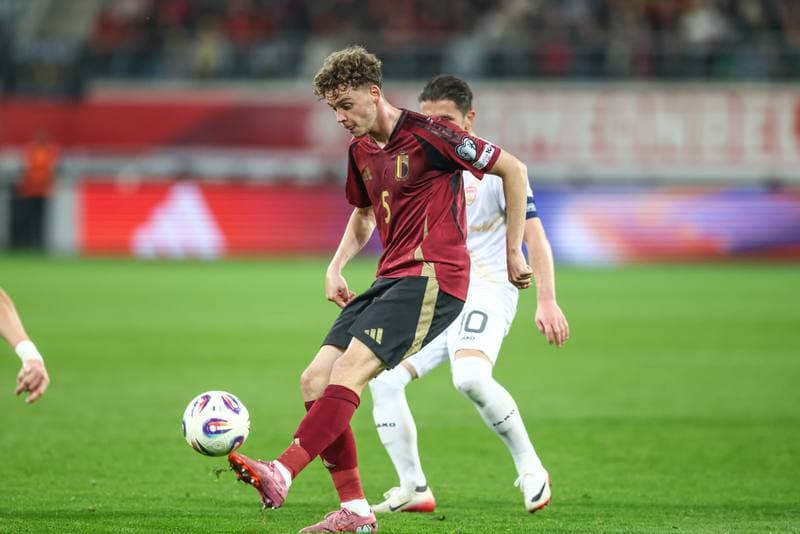 Football. FIFA World Cup Qualifiers. Belgium - North Macedonia. 10.10.2025
