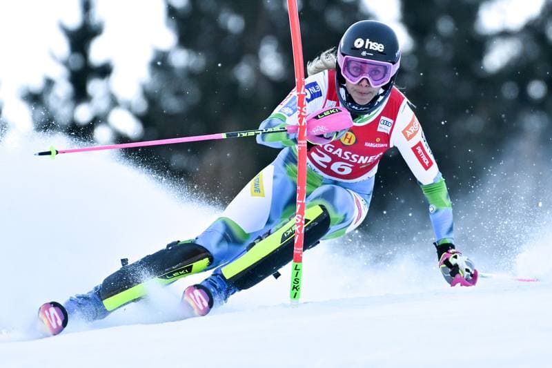 Alpine Skiing. Audi FIS World Cup. Women's Slalom. 04.01.2026