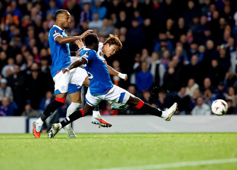 Football. UEFA Europa League. Rangers - KRC Genk. 25.09.2025