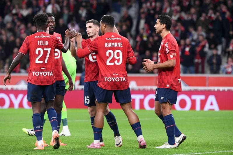 Football. Ligue 1 McDonald's. LOSC Lille - FC Metz. 26.10.2025