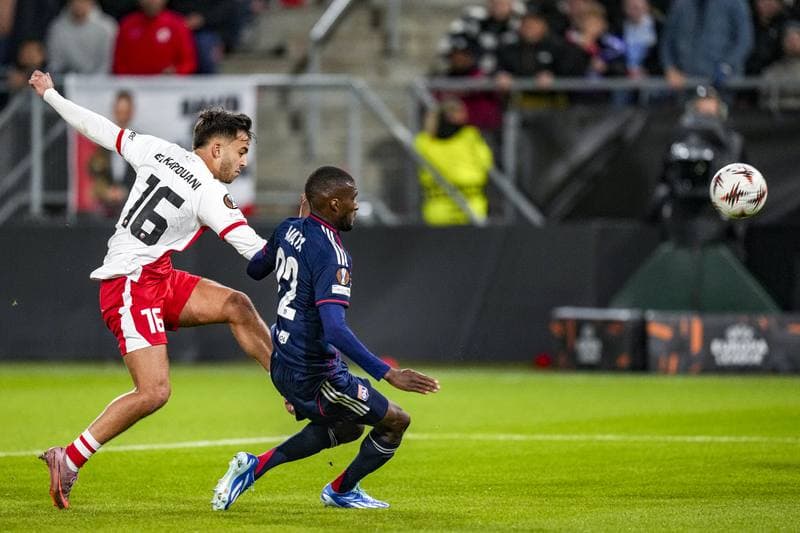 Football. UEFA Europa League. FC Utrecht - Olympique Lyon. 25.09.2025