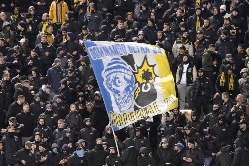 Football. UEFA Europa Conference League. Fiorentina - AEK Athens. 27.11.2025