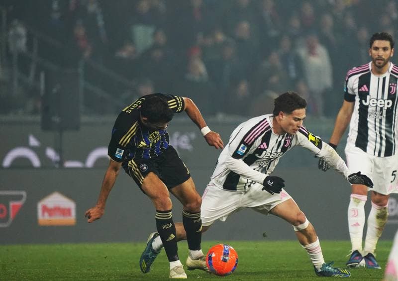 Football. Serie A. Pisa - Juventus. 27.12.2025