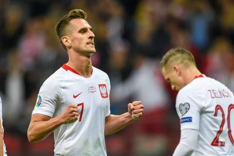Football. UEFA Euro 2020 Qualifiers. Poland - North Macedonia. 13.10.2019