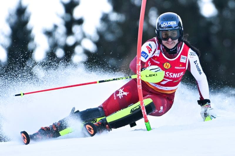 Alpine Skiing. Audi FIS World Cup. Women's Slalom. 04.01.2026