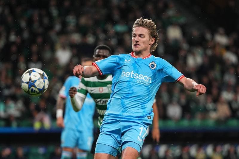 Football. UEFA Champions League. Sporting CP - Club Brugge. 26.11.2025