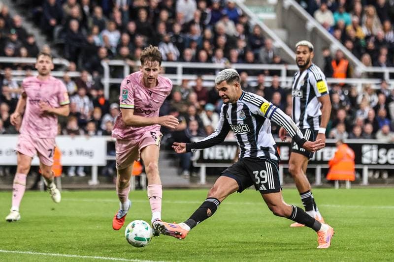 Football. Carabao Cup. Newcastle United - Bradford City. 24.09.2025