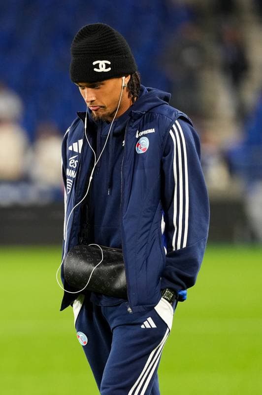 Football. Ligue 1. RC Strasbourg Alsace - Olympique de Marseille. 26.09.2025