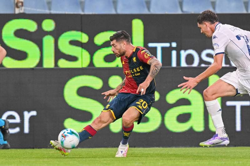 Football. Coppa Italia Frecciarossa. Genoa - Empoli. 25.09.2025