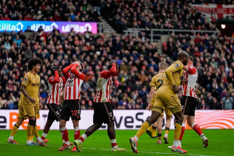Football. Premier League. Sunderland - Crystal Palace. 17.01.2026