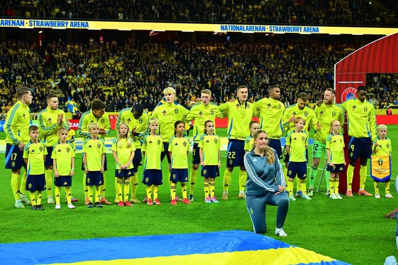 Football. Sweden. Press Conference. 10.10.2025