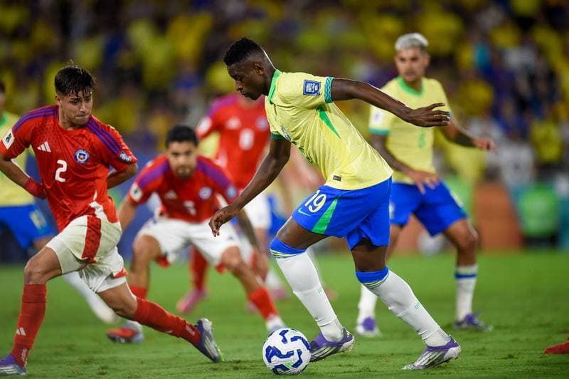 Football. FIFA World Cup Qualifiers. Brazil - Chile. 04.09.2025