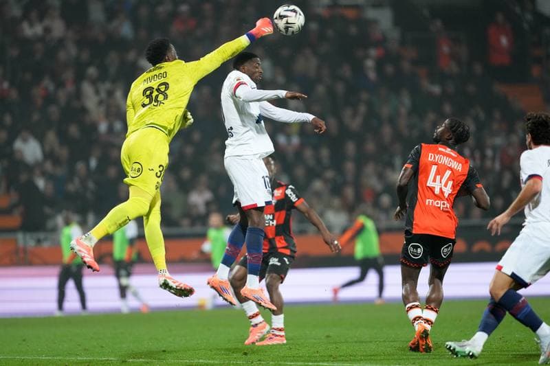 Football. Ligue 1. FC Lorient - Paris Saint-Germain. 29.10.2025