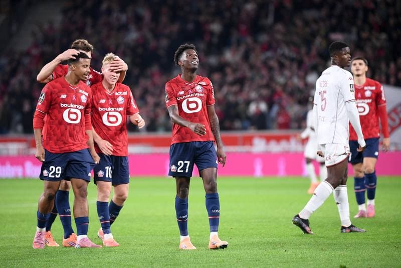 Football. Ligue 1 McDonald's. LOSC Lille - FC Metz. 26.10.2025