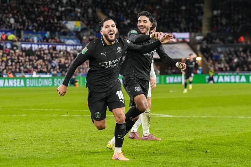Football. Carabao Cup. Swansea City - Manchester City. 29.10.2025