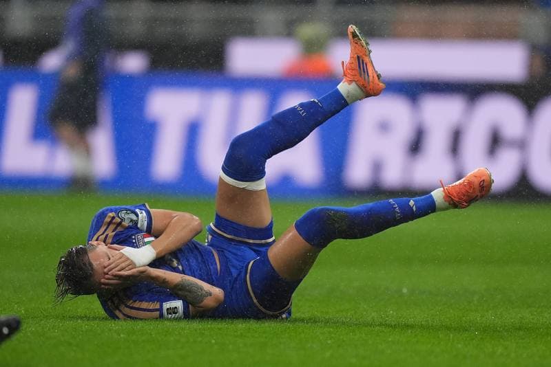 Football. FIFA World Cup Qualifiers. Italy - Norway. 16.11.2025