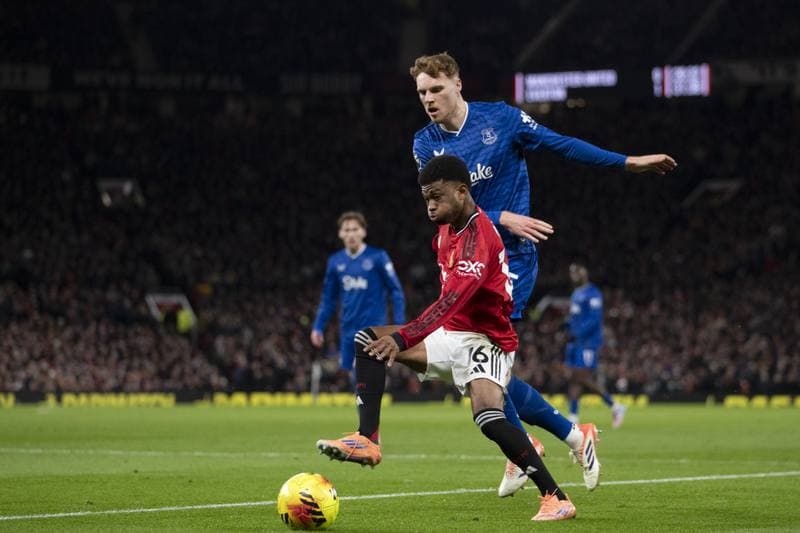 Football. Premier League. Manchester United - Everton. 24.11.2025