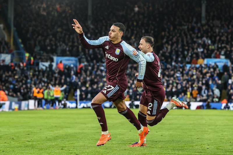Football. Premier League. Leeds United - Aston Villa. 23.11.2025