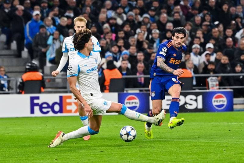Football. UEFA Champions League. Olympique de Marseille - Newcastle United. 25.11.2025
