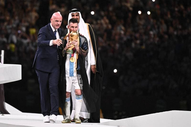 Football. FIFA World Cup. Argentina - France. 18.12.2022