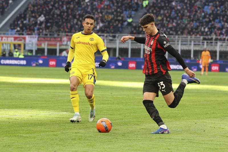 Football. Serie A. AC Milan - Hellas Verona FC. 28.12.2025