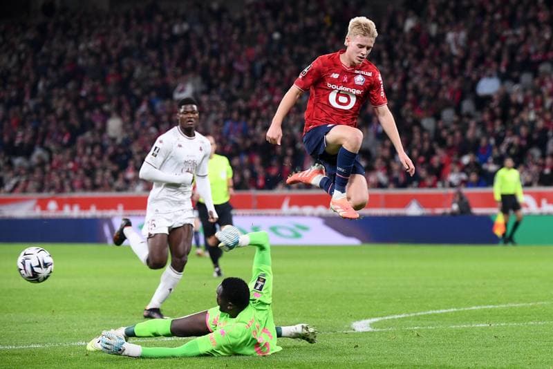 Football. Ligue 1 McDonald's. LOSC Lille - FC Metz. 26.10.2025