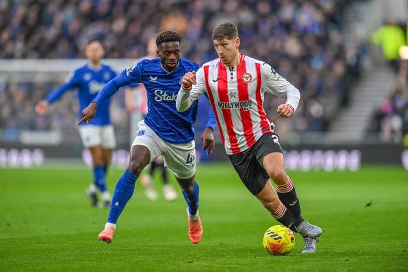 Football. Premier League. Everton - Brentford. 04.01.2026