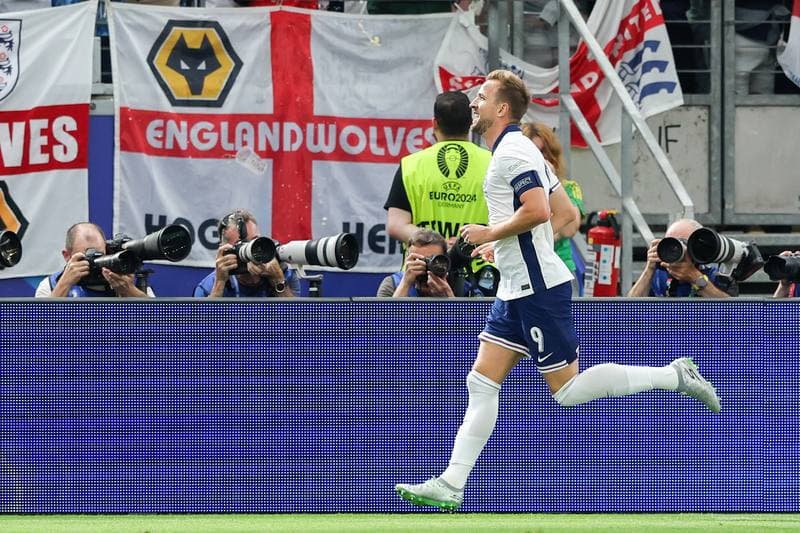Football. UEFA EURO 2024. Denmark - England. 20.06.2024