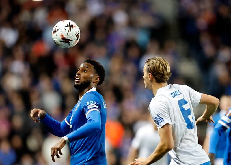 Football. UEFA Europa League. Rangers - KRC Genk. 25.09.2025