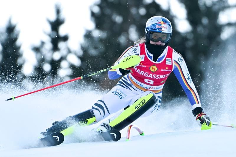 Alpine Skiing. Audi FIS World Cup. Women's Slalom. 04.01.2026