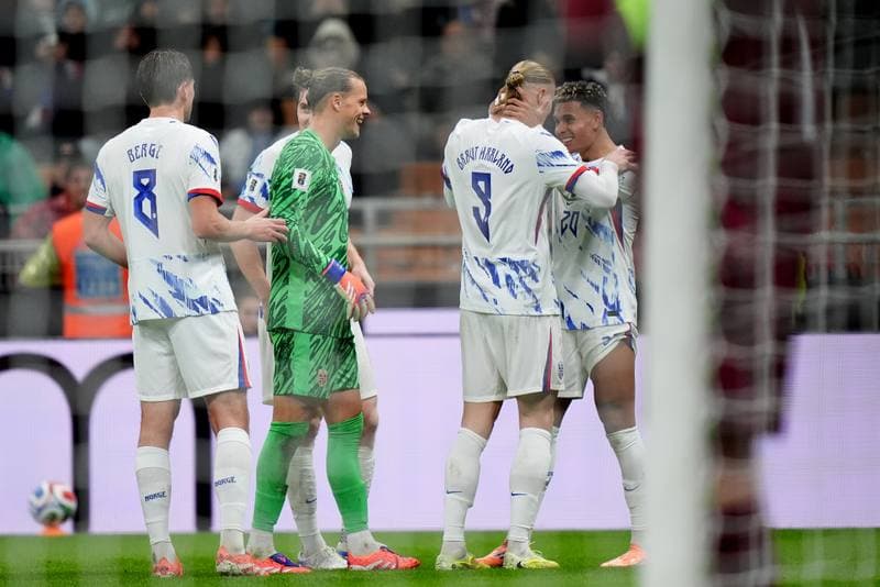 Football. FIFA World Cup Qualifiers. Italy - Norway. 16.11.2025