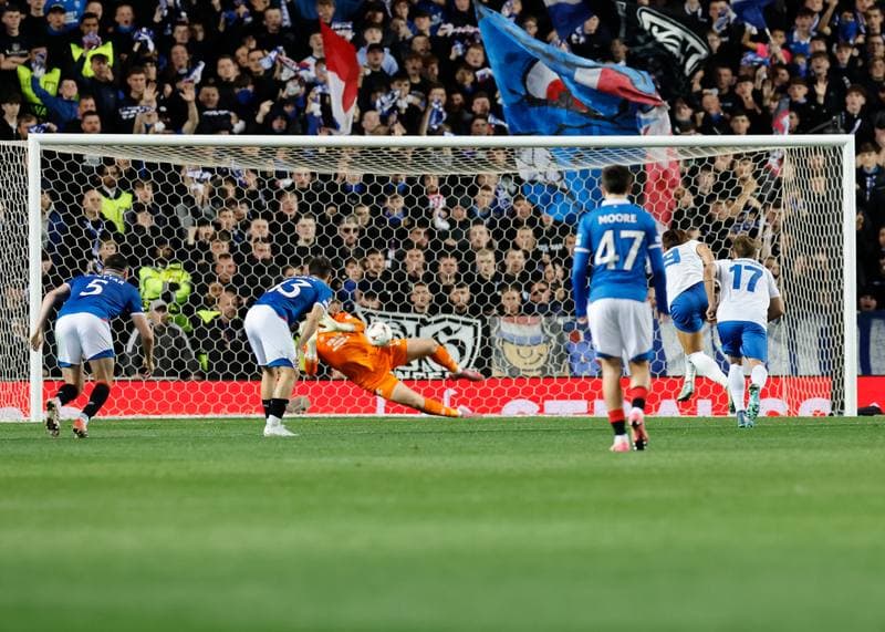 Football. UEFA Europa League. Rangers - KRC Genk. 25.09.2025