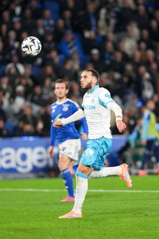 Football. Ligue 1. RC Strasbourg Alsace - Olympique de Marseille. 26.09.2025
