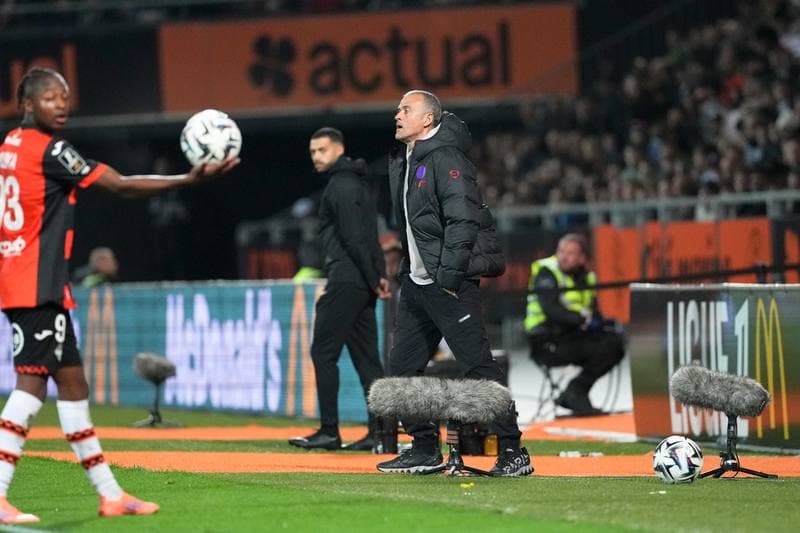 Football. Ligue 1. FC Lorient - Paris Saint-Germain. 29.10.2025