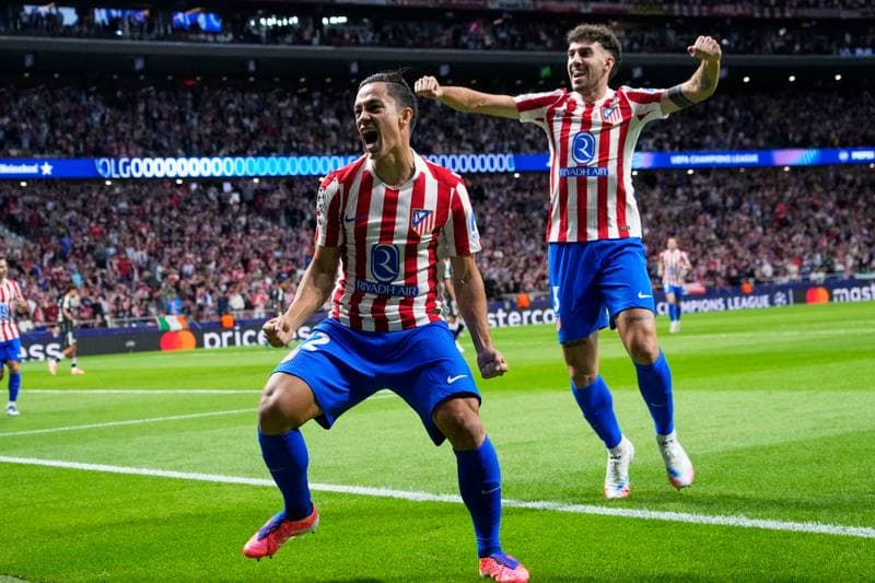Football. UEFA Champions League. Atletico de Madrid - Eintracht Frankfurt. 30.09.2025