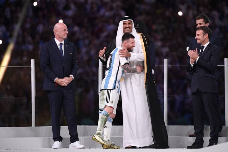 Football. FIFA World Cup. Argentina - France. 18.12.2022