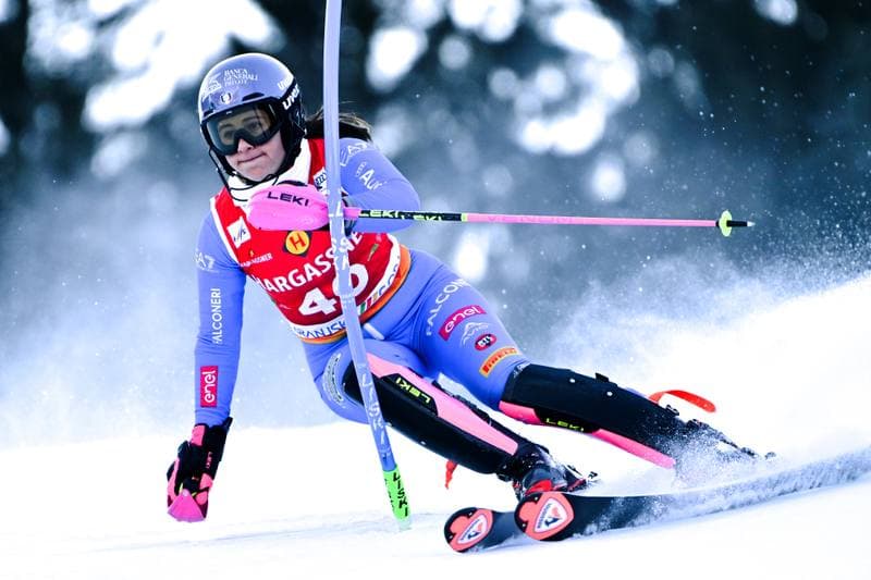 Alpine Skiing. Audi FIS World Cup. Women's Slalom. 04.01.2026
