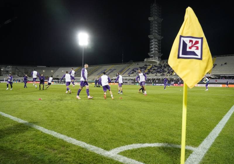 Football. UEFA Europa Conference League. Fiorentina - AEK Athens. 27.11.2025