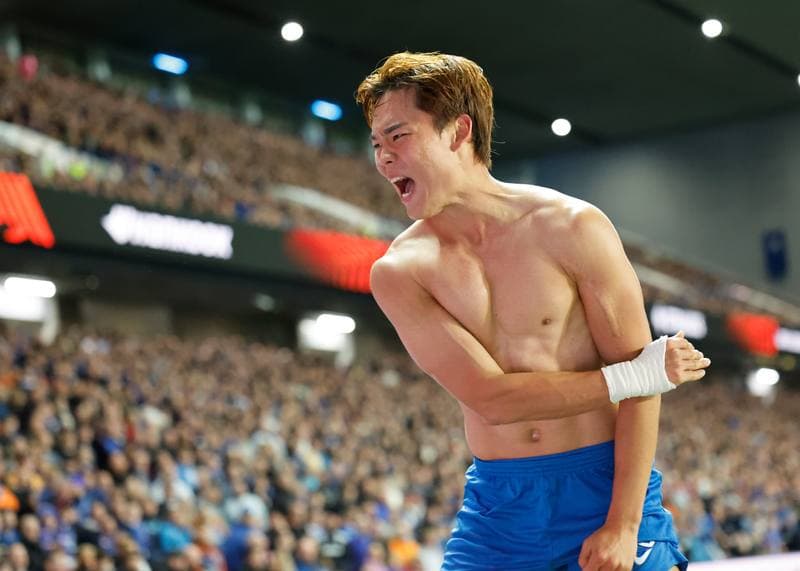 Football. UEFA Europa League. Rangers - KRC Genk. 25.09.2025