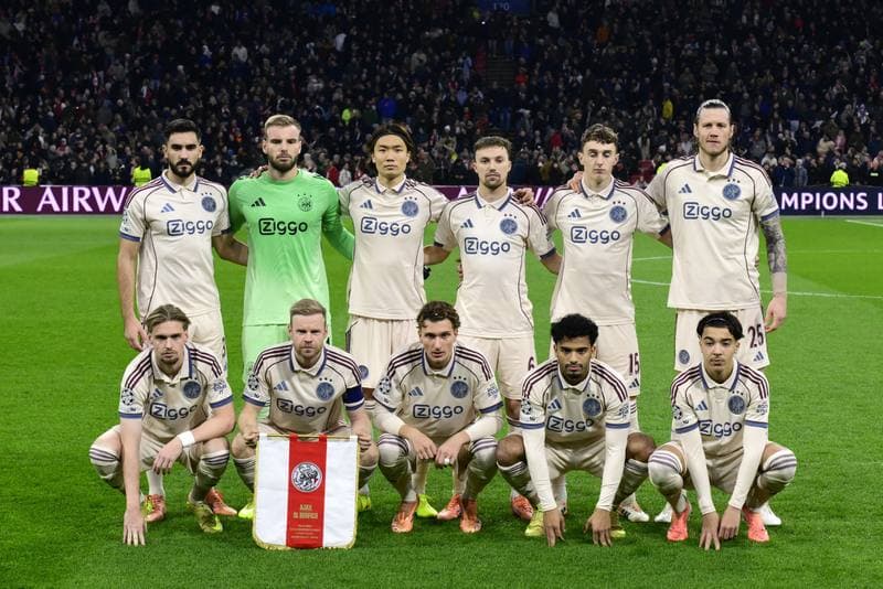 Football. UEFA Champions League. AFC Ajax - SL Benfica. 25.11.2025