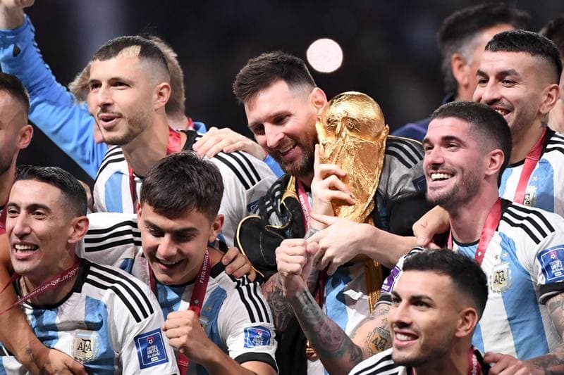 Football. FIFA World Cup. Argentina - France. 18.12.2022