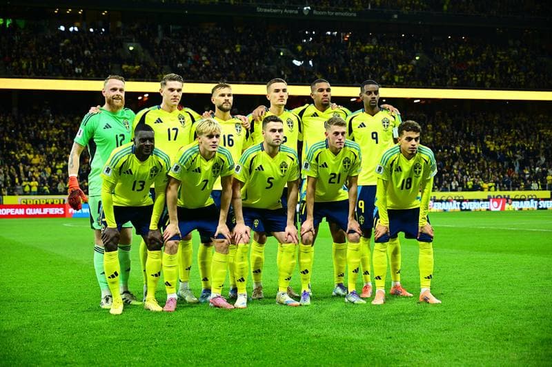 Football. Sweden. Press Conference. 10.10.2025