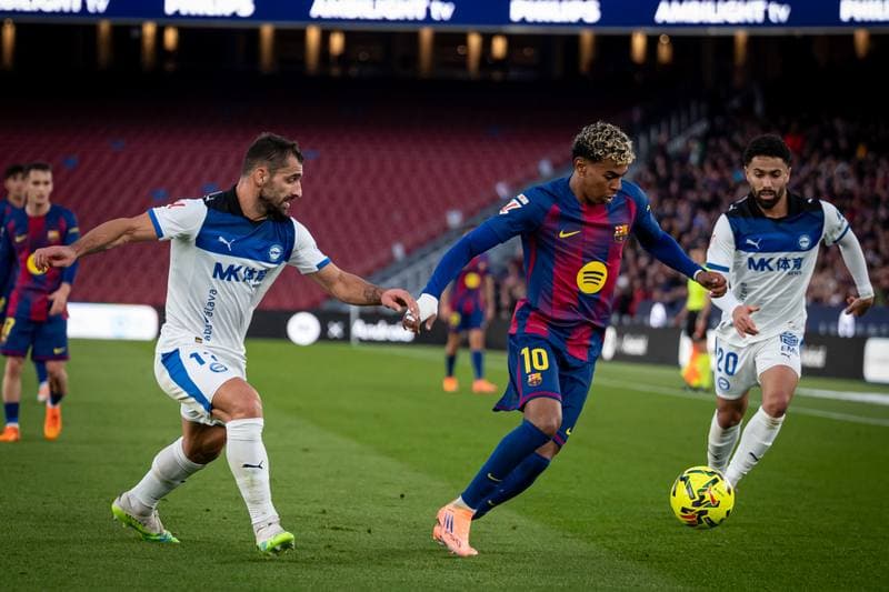 Football. La Liga. FC Barcelona - Deportivo Alaves. 29.11.2025